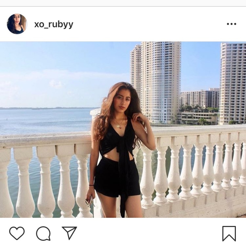 Cute little Black romper
